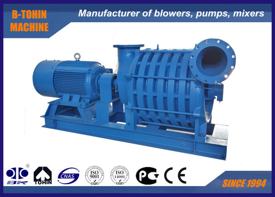 Máy thổi ly tâm đa giai đoạn áp suất cao D150 để xử lý nước