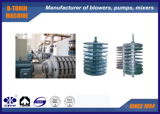 Chế độ cấp giấy Multi-stage Centrifugal Blower, Multi-group impeller, công suất không khí 100m3/min