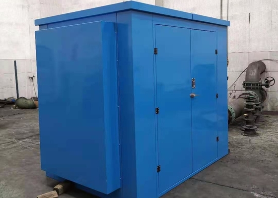 Máy thổi khí ba thùy màu xanh lam 20dB với vỏ bọc âm thanh