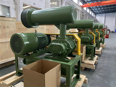 850-2000 Rpm Quân đội xanh 3 Lobe Blower cho bảo vệ môi trường