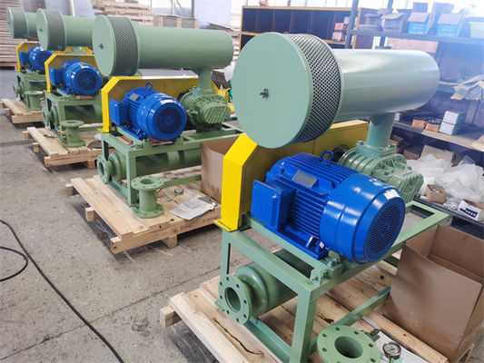 5.46m3/min RPM1150 DN80 Máy thổi ba thùy gốc để vận chuyển không khí hoặc cung cấp oxy