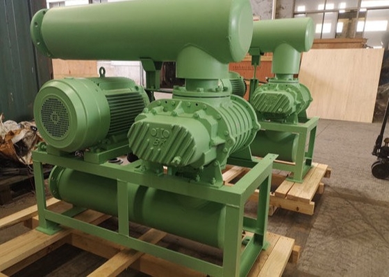 80Kpa nước làm mát áp suất cao 3 Lobe Roots Blower