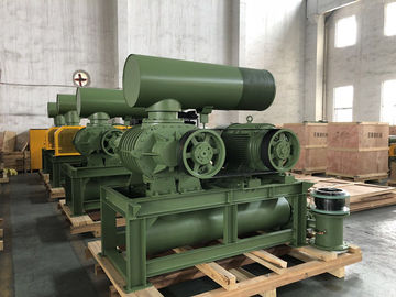 DN200 Máy thổi ba rễ 30-132KW 80KPA Máy thổi xoay làm mát không khí