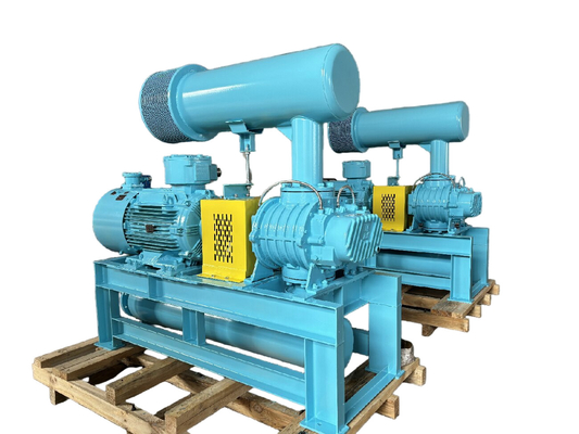 0.42-1.80m3/Min BK4005 Máy thổi xoay ba thùy cho xử lý nước