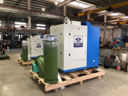6000-8000 MmAq Áp lực XTB Mô hình xử lý nước Vũ khí lơ lửng máy thổi ly tâm với 23,0 M3/min Dòng chảy Và 150mm xả