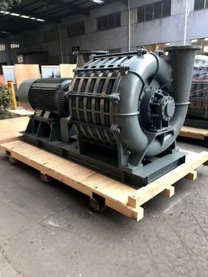 Paper feeding Multistage Centrifugal Blower , multi-group impeller , air capacity 100m3