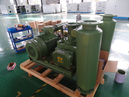 BK BV6008 Máy bơm chân không công nghiệp Roots - Máy thổi áp suất âm -30KPA cho hệ thống vận chuyển chân không & cấp liệu hút