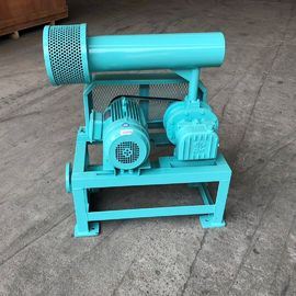 10KPA - 80KPA Áp lực Ba Lobe Roots Blower DN40 làm mát không khí, lắp đặt dọc