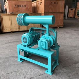 10KPA - 80KPA Áp lực Ba Lobe Roots Blower DN40 làm mát không khí, lắp đặt dọc
