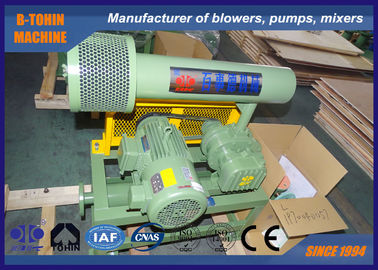 10KPA - 80KPA Áp lực Ba Lobe Roots Blower DN40 làm mát không khí, lắp đặt dọc