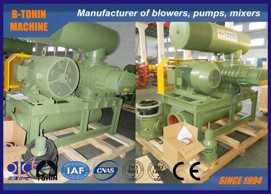 Lực lượng cao khổng lồ Bk9030S 132kW Ba Lobe Roots Blower để xử lý nước, xử lý nước thải