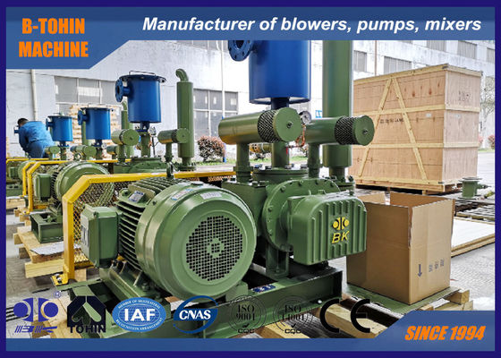 Máy bơm chân không DN125 5 "12,37m3 / phút 22KW -65KPA Roots