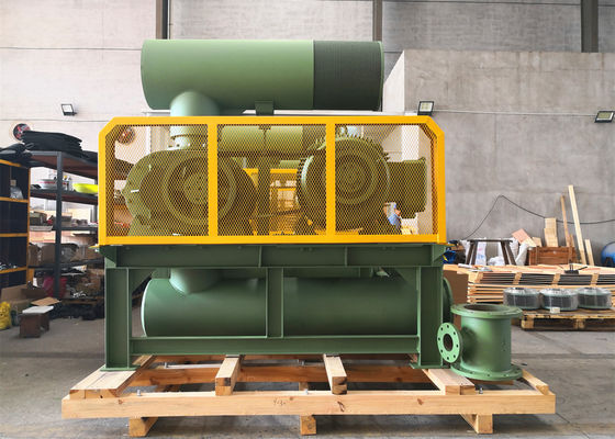 10" 80kpa 71.52m3/Min 132kw Cast Iron Three Lobe Roots Blower