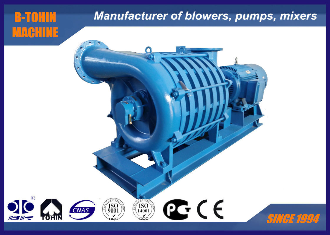 Máy thổi ly tâm đa giai đoạn áp suất cao D150 để xử lý nước