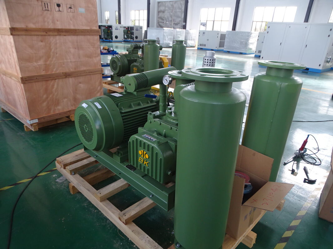 BK BV6008 Máy bơm chân không công nghiệp Roots - Máy thổi áp suất âm -30KPA cho hệ thống vận chuyển chân không & cấp liệu hút