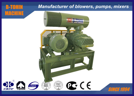 Máy thổi chân không ba thùy rễ liên tục áp suất 80 Kpa