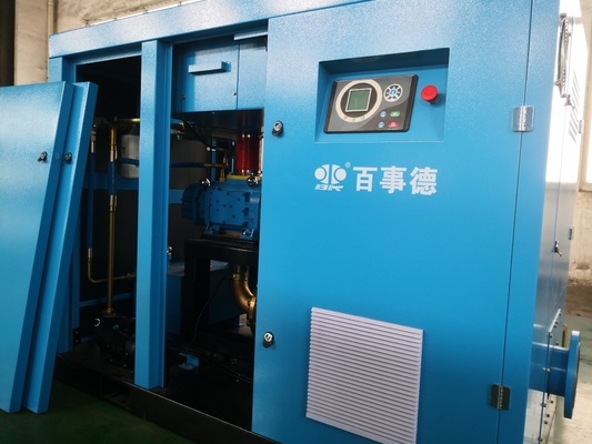 Máy thổi khí kiểu trục vít VFD áp suất cao với động cơ nam châm vĩnh cửu
