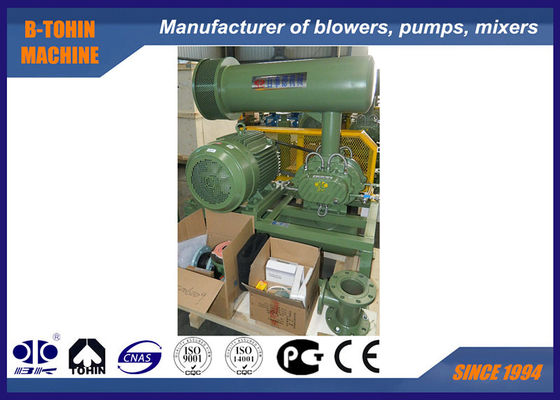 DN100 Roots Máy thổi khí Rotary Lobe với áp lực maxiumum 100KPA