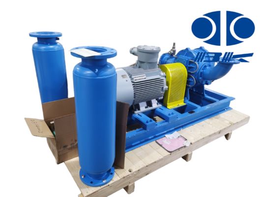 Quạt thổi khí Roots làm mát bằng nước chống ăn mòn, chống cháy nổ, quạt thổi khí Biogas cho khí đặc biệt