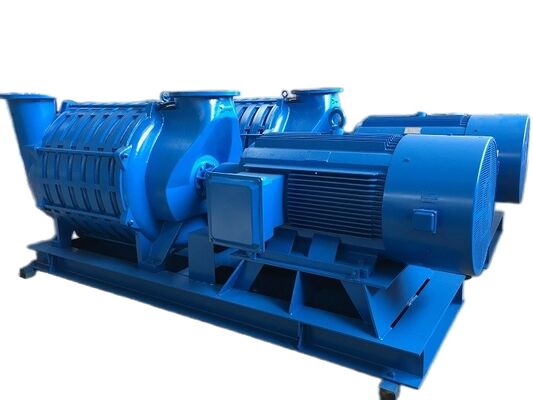 D130-（1,5-2,0), Lưu lượng đầu vào 130 m³/phút, Tốc độ 2950 vòng/phút, Máy thổi ly tâm nhiều tầng