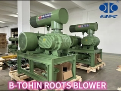 65m3/Min 0.06Mpa Cast Iron Three Lobe Roots Blower cho vận chuyển khí nén